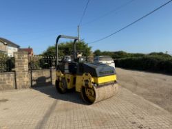 BOMAG BW120AD-3 1200MM TWIN DRUM VIBRATING ROLLER - 1807 HOURS