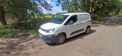 2021 21 CITROEN BERLINGO 1000 EN-PRISE BLUEHDI PANEL VAN - 110K MILES - AIR CON - 3 SEATS