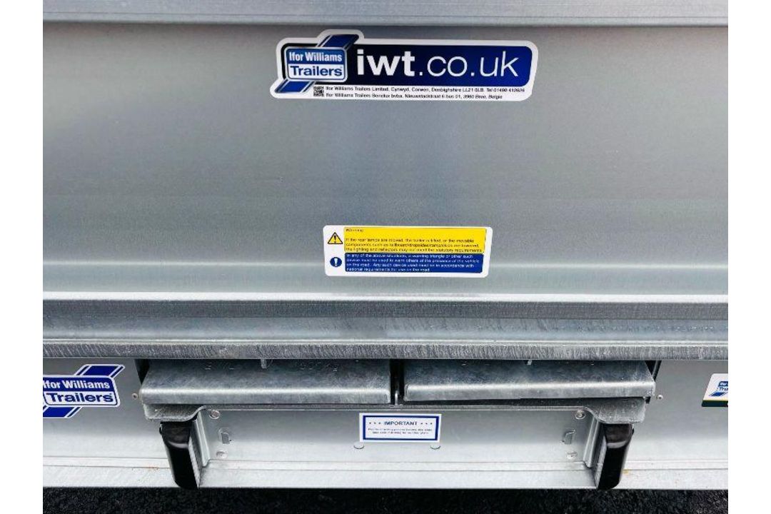 NEW 2025 IFOR WILLIAMS 14FT 6 TRAILER - C/W SIDES AND RAMP - Image 4 of 17
