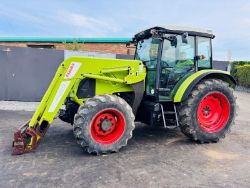 CLAAS AXOS 320 CX*C/W FL100 FRONT LOADER*ONLY 702 HOURS*YEAR 2010*