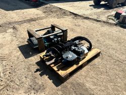 UNUSED BOBCAT AUGER 10 POSTHOLE BORER BUNDLE!