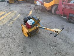 BOMAG BW55E F/R PEDESTRIAN ROLLER - RUNS AND DRIVES - HONDA GX120 ENGINE