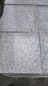 1 PALLET OF BRAND NEW GREY TERRAZZO COMMERCIAL TILES Z30099, COVERS 24 SQUARE YARDS