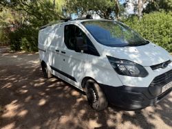 2017 17 FORD TRANSIT CUSTOM 310 PANEL VAN - EX BT - 88K MILES -1 KEY