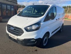 2020 70 FORD TRANSIT CUSTOM 300 LEADER EBLUE PANEL VAN - 79K MILES - PLY LINED - EURO 6