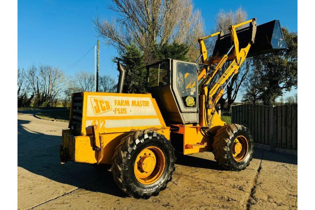 JCB 412 4WD LOADING SHOVEL C/W PERKINS ENGINE & BRAND NEW BUCKET - 10825 HOURS - Image 7 of 16