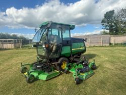 2016 JOHN DEERE WAM 1600 TURBO 4WD BATWING MOWER RIDE ON MOWER