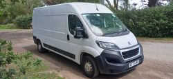 2023 73 PEUGEOT BOXER 335 PROF PREM+ L3H2 BHDI PANEL VAN - 46K MILES - AIR CON - 1 KEY