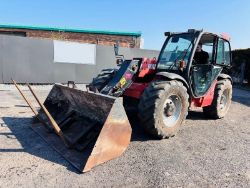 MANITOU MLT 634 TELEHANDLER *C/W BUCKET AND PALLET TINES*YEAR 2007*