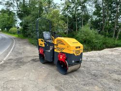 NEW/UNUSED CAPTOK CK1000 TWIN DRUM RIDE ON ROLLER