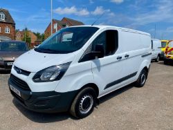 2017 FORD TRANSIT CUSTOM 270 PANEL VAN - 125K MILES - FULL SERVICE HISTORY - NO VAT