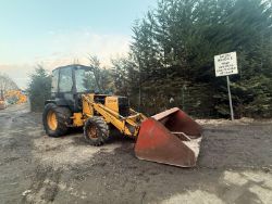 FORD 655C DIGGER LOADER HIGH TIP BUCKET- POWER STEERING