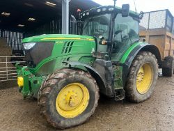 2017 JOHN DEERE 6215R TRACTOR