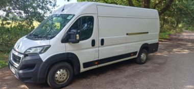 2021 71 PEUGEOT BOXER 435 PRO L4H2 BLUEHDI PANEL VAN - 73K MILES - AIR CON - 1 KEY