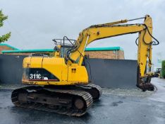 CATERPILLAR 311C TRACKED EXCAVATOR*C/W QUICK HITCH*