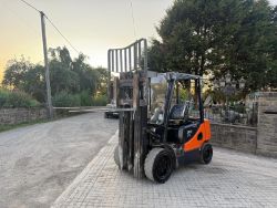 2012 DOOSAN D30S-5 3 TON DIESEL FORKLIFT - CONTAINER SPEC