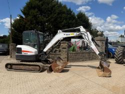 2019 BOBCAT E45 MIDI EXCAVATOR - RUNS AND DRIVES - 2484 HOURS
