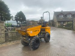 2015 TEREX TA1EH 1 TON HIGH TIP DUMPER