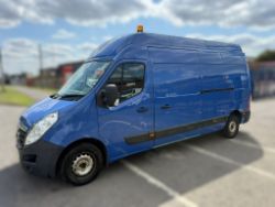 2017 17 VAUXHALL MOVANO L3H3 F3500 CDTI BITURBO PANEL VAN - 70K MILES - AIR CON - INTERNAL RACKING