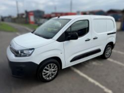 2020 20 CITROEN BERLINGO 1000 EN-PRISE BLUEHDI PANEL VAN - 80K MILES - AIR CON - EURO 6