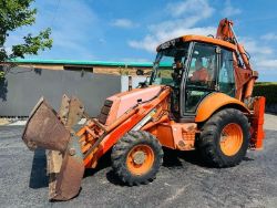 FIAT HITACHI FB100 FRONT LOADER AND DIGGER*C/W 4 IN 1 BUCKET AND PALLET TINES*