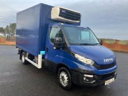 2016 66 IVECO DAILY 70C17 LUTON REFRIGIATOR VAN - 251K MILES - SIDE DOOR