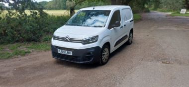 2020 69 CITROEN BERLINGO 1000 EN-PRISE BHDI SS PANEL VAN - 90K MILES - EURO 6 - AIR CON