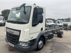 2017 67 DAF LF 45.150 7.5 TON 20 FT HCV - 271K MILES - EURO 6