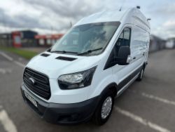 2018 67 Model FORD TRANSIT 350 PANEL VAN - EX BT - 52K MILES - EURO 6