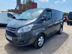 2017 FORD TRANSIT CUSTOM 270 LIMITED PANEL VAN - 2.0 DIESEL - 100K MILES - NO VAT