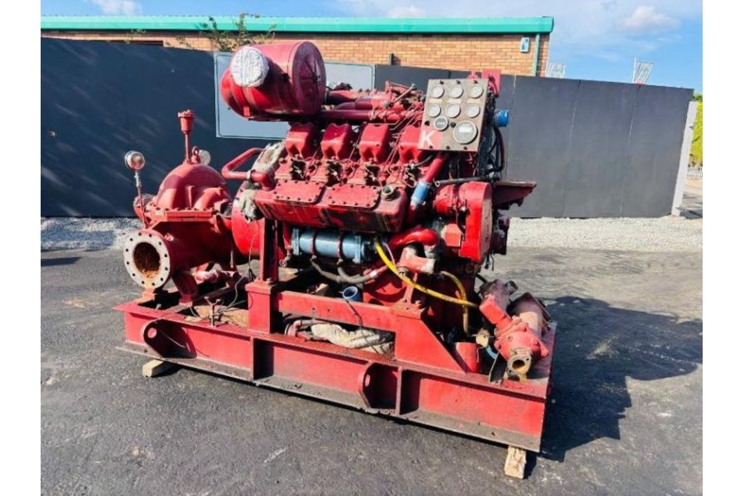 SPP 10 INCH WATERPUMP *C/W V8 ENGINE* - Image 1 of 10