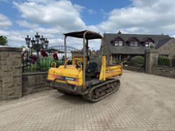 2012 YANMAR C30R-2B 3 TON DIESEL TRACKED CRAWLER CARRIER DUMPER