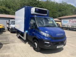 2019 19 IVECO DAILY 70C18 HCV LUTON VAN - 137K MILES - EURO 6 - FRIDGE BOX