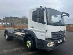 2017 17 MERCEDES-BENZ ATEGO 1323 13 TON CHASSIS CAB TIPPER HCV - 343K KM - EURO 6 - PTO