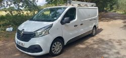 2017 17 RENAULT TRAFIC LL29 B-NESS+ ENERGY DCI LWB PANEL VAN *98K MILES* ROOF RACK* AIR CON*
