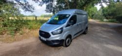 2018 18 FORD TRANSIT CUSTOM L2 H2 PANEL VAN - 83K MILES - AIR CON