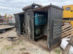 VOLVO 100KVA DIESEL GENERATOR WITH DOORS *2801 HOURS*