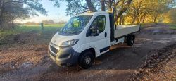 2018 68 PEUGEOT BOXER 335 L3 BLUE HDI DROPSIDE VAN - 88K MILES - EURO 6 - 1 KEY