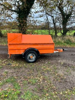 WESTERN BUNDED FUEL BOWSER WITH 12 VOLT PUMP AND FUEL METER *NO VAT*