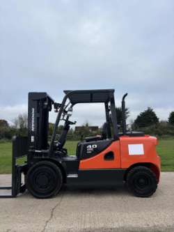 2018 DOOSAN D40SC-7 FORKLIFT *3700 HOURS* 4 TON LIFT CAPACITY* *12% BUYERS PREMIUM*