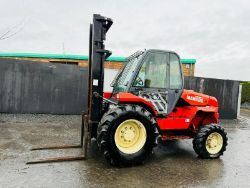 MANITOU M26-4 4X4 FORKLIFT*C/W PALLET TINES* 14142 HOURS*