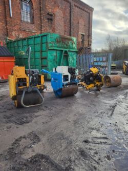 3 X TEREX MBR71 DIESEL ROLLER - SPARES AND REPAIRS
