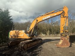 2011 CASE CX210B 21 TON EXCAVATOR TRACKED MACHINE