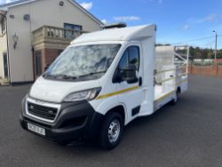 2020 20 PEUGEOT BOXER 335 BLUEHDI LOW LOADER LOW FLOOR - 82K MILES -