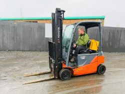 TOYOTA TRAIGO 48 18 ELECTRIC FORKLIFT*C/W SIDESHIFT*YEAR 2017*