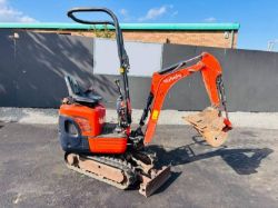 KUBOTA K008-3 TRACKED EXCAVATOR *C/W SELECTION OF BUCKETS*