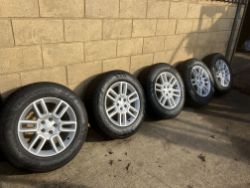 2024 SET OF 5 NEW ALLOY WHEELS FROM A LANDROVER DEFENDER 90 - NO VAT