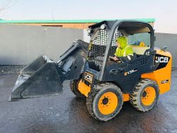 JCB 135HD WHEELED SKIDSTEER LOADER*2990 HOURS* YEAR 2018* C/W BUCKET*