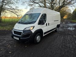 2021 21 PEUGEOT BOXER 435 PRO L4H2 BLUEHDI PANEL VAN - 62K MILES - AIR CON