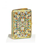 Zigarettenetui mit floralem Cloisonnédekor